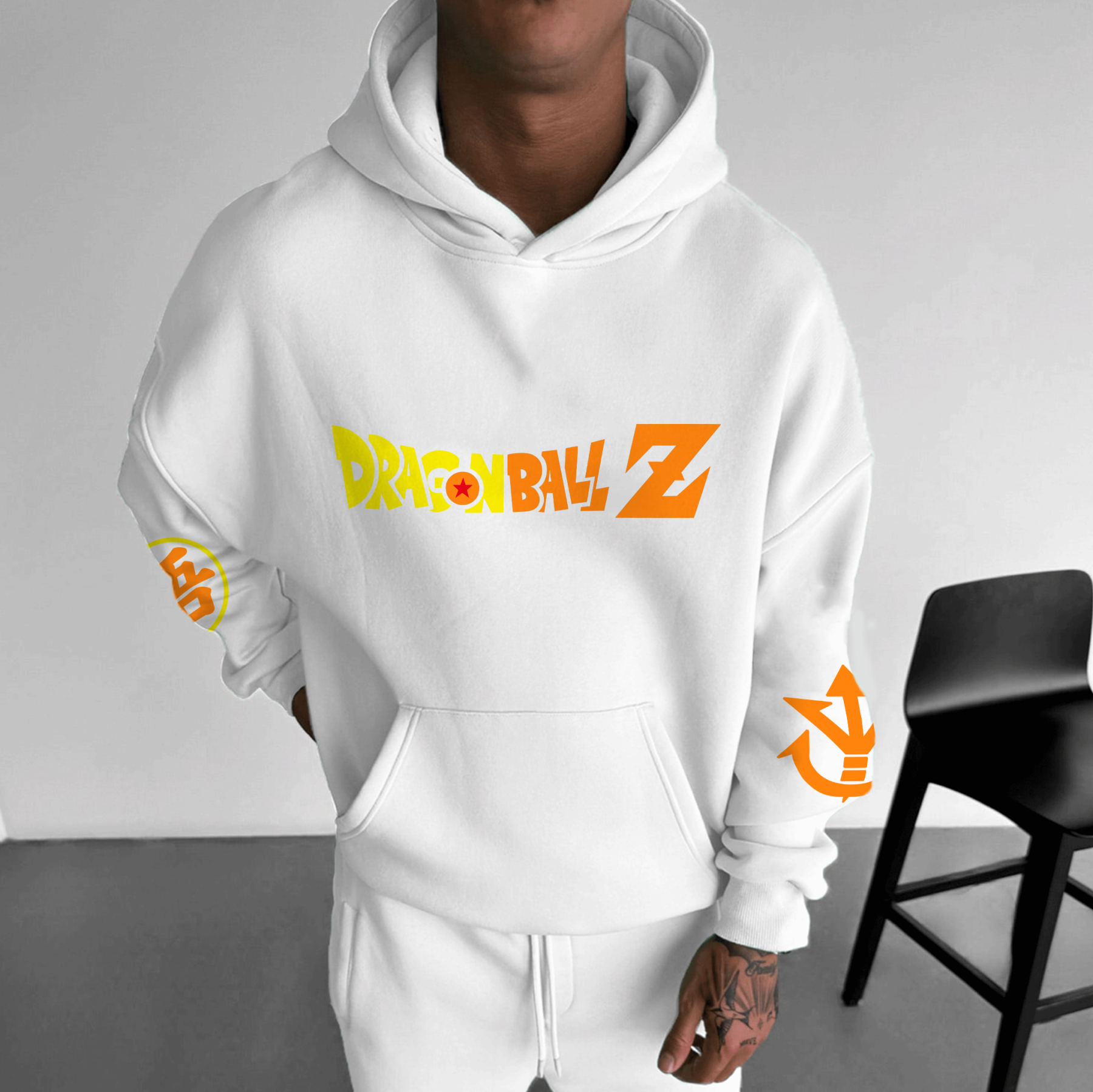 Unisex Anime Graphic Streetwear Vintage Hoodie