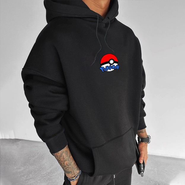 Unisex Anime Graphic Streetwear Vintage Hoodie