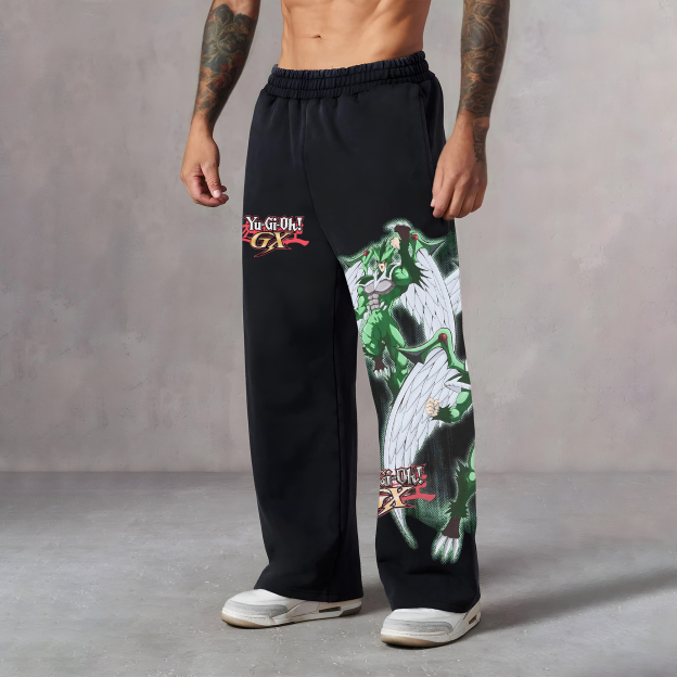 Unisex "Yu-Gi-Oh!" Game Anime Graphic Print Pants-comicclothing
