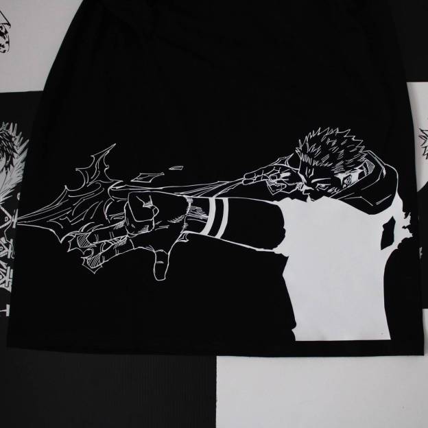 VINTAGE TEE丨Sukuna Tee-JJK