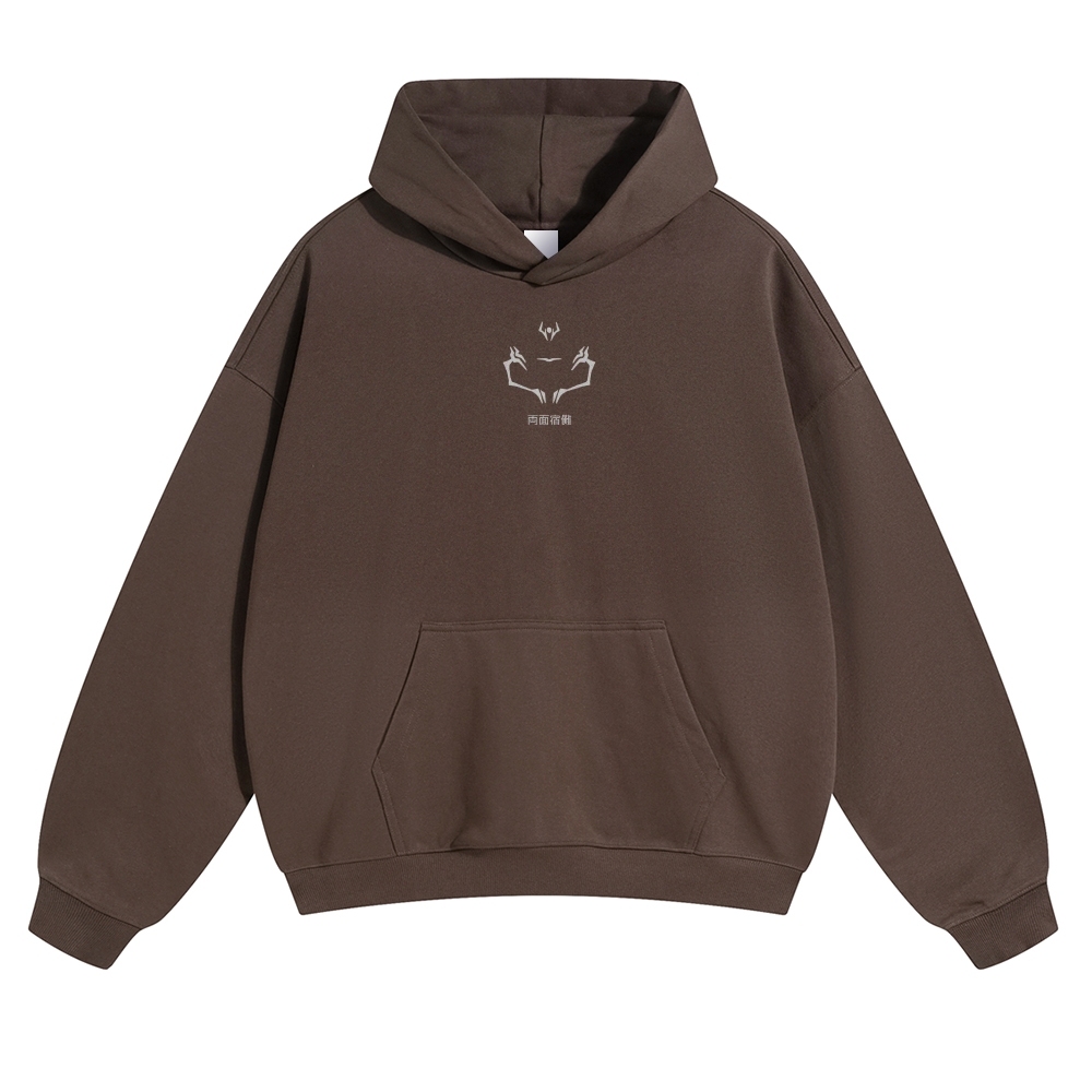 Unisex Casual Anime Print Hoodie