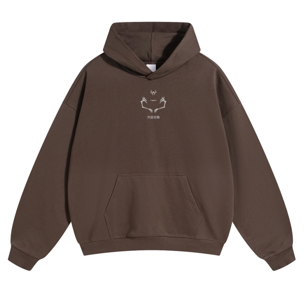 Unisex Casual Anime Print Hoodie