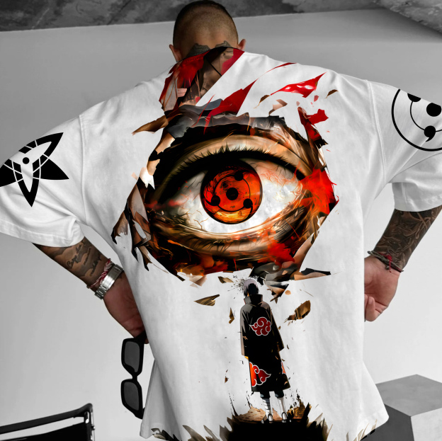 Unisex  "NARUTO" Anime Inspired Vintage T-Shirt-comicclothing