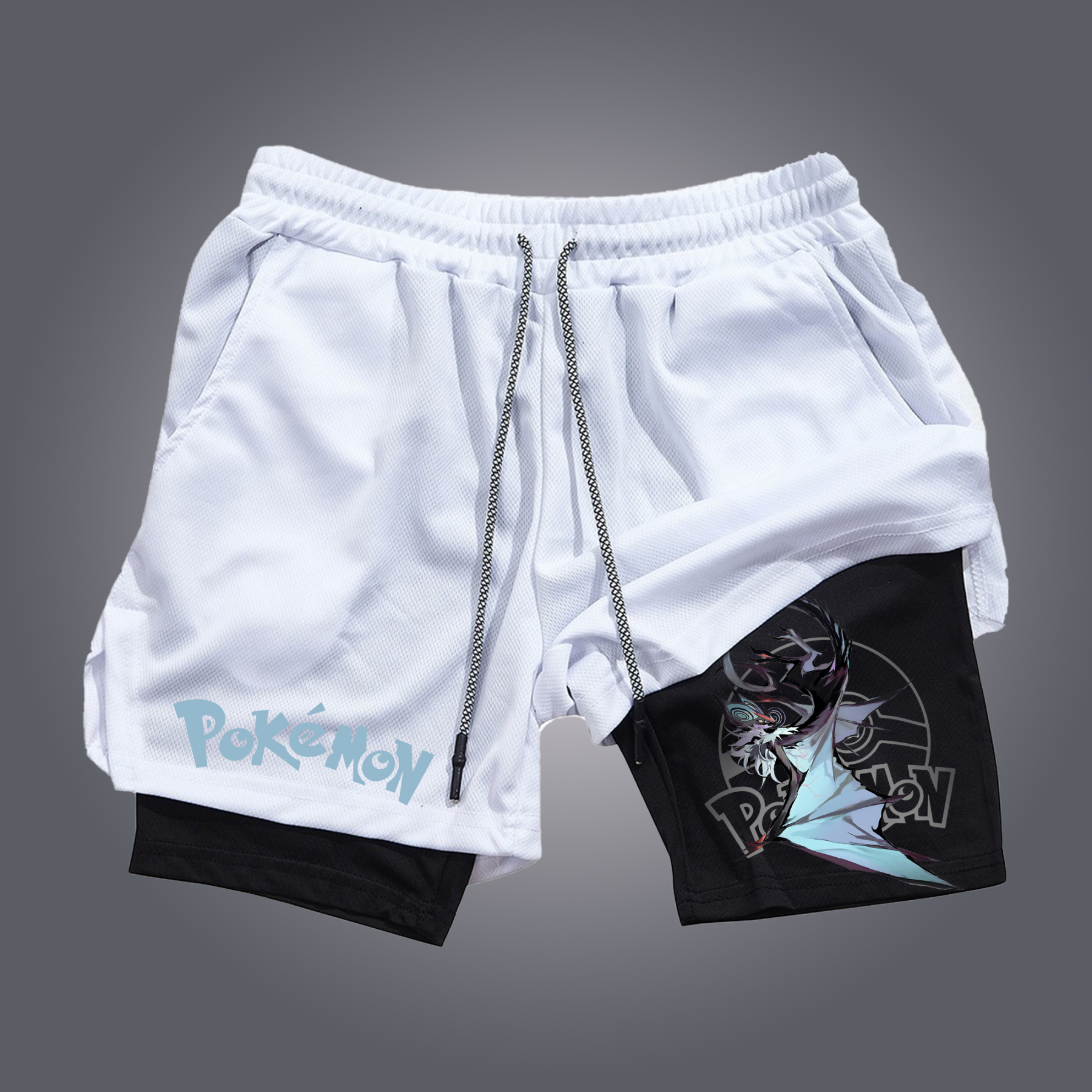 Unisex  “Pokémon” Casual Anime Streetwear Shorts-comicclothing