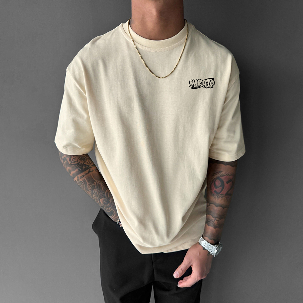 Oversize Anime T-Shirt-comicclothing