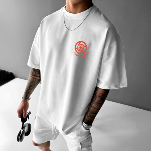 Casual Anima Design Short Sleeves T-shirt