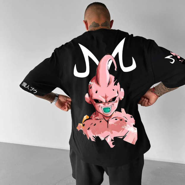 Unisex Anime Inspired Graphic Streetwear Vintage T-shirt
