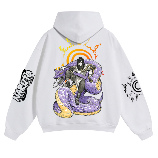 Oversized Unisex Anime   Anime “Anime”  Print Hoodie-comicclothing