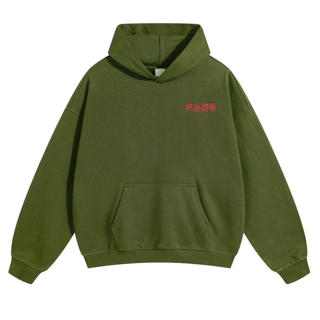Unisex Casual Anime Print Hoodie