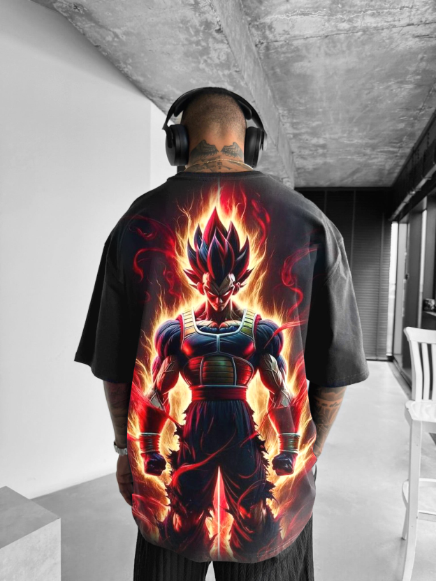 Unisex Anime Inspired Vintage T-Shirt