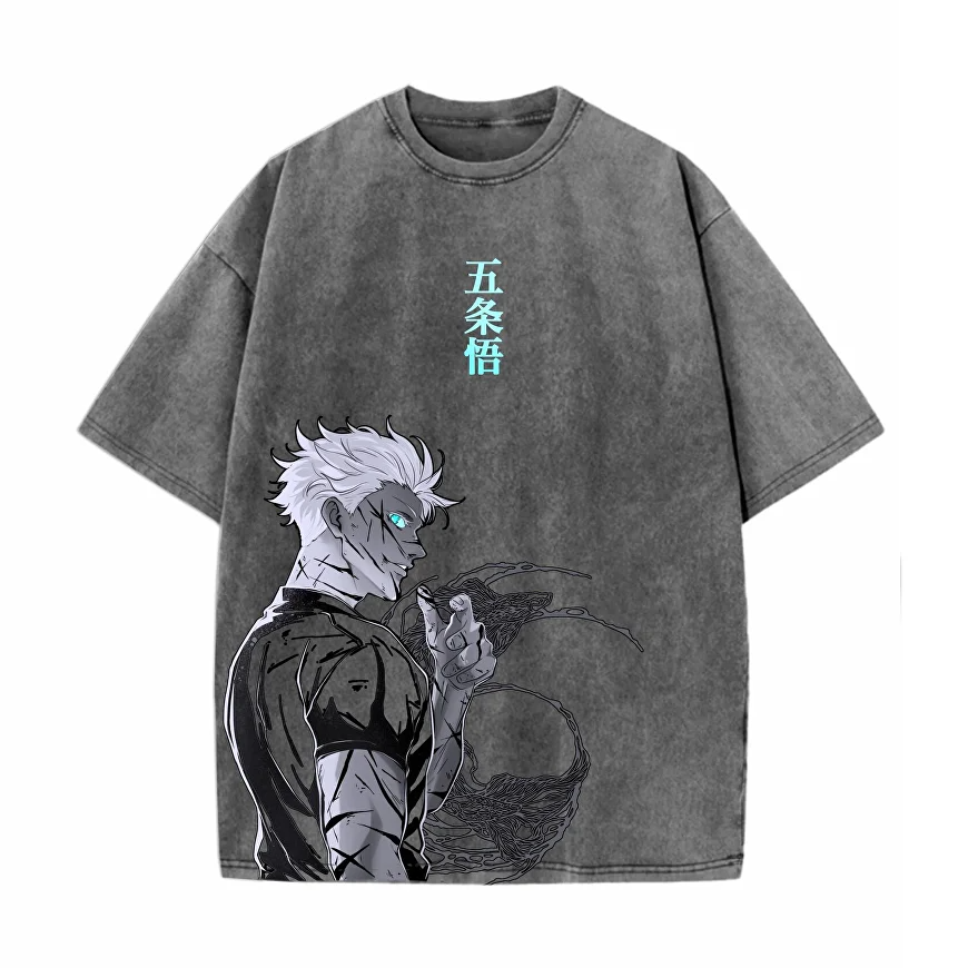 Unisex Anime Inspired Vintage T-Shirt