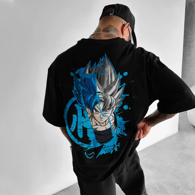 Unisex Anime Inspired Vintage T-Shirt