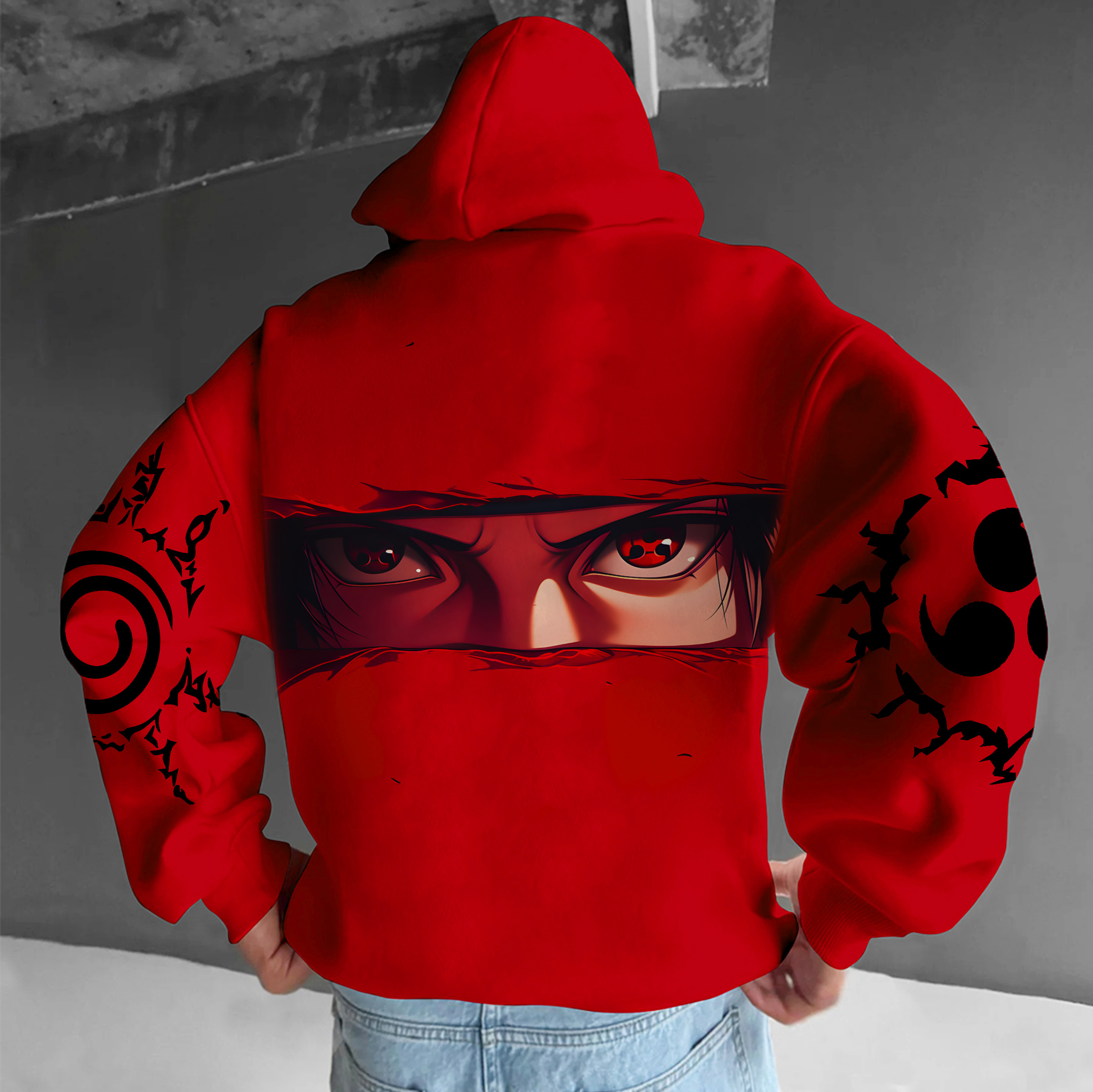 Unisex Anime Graphic Streetwear Vintage Hoodie-comicclothing