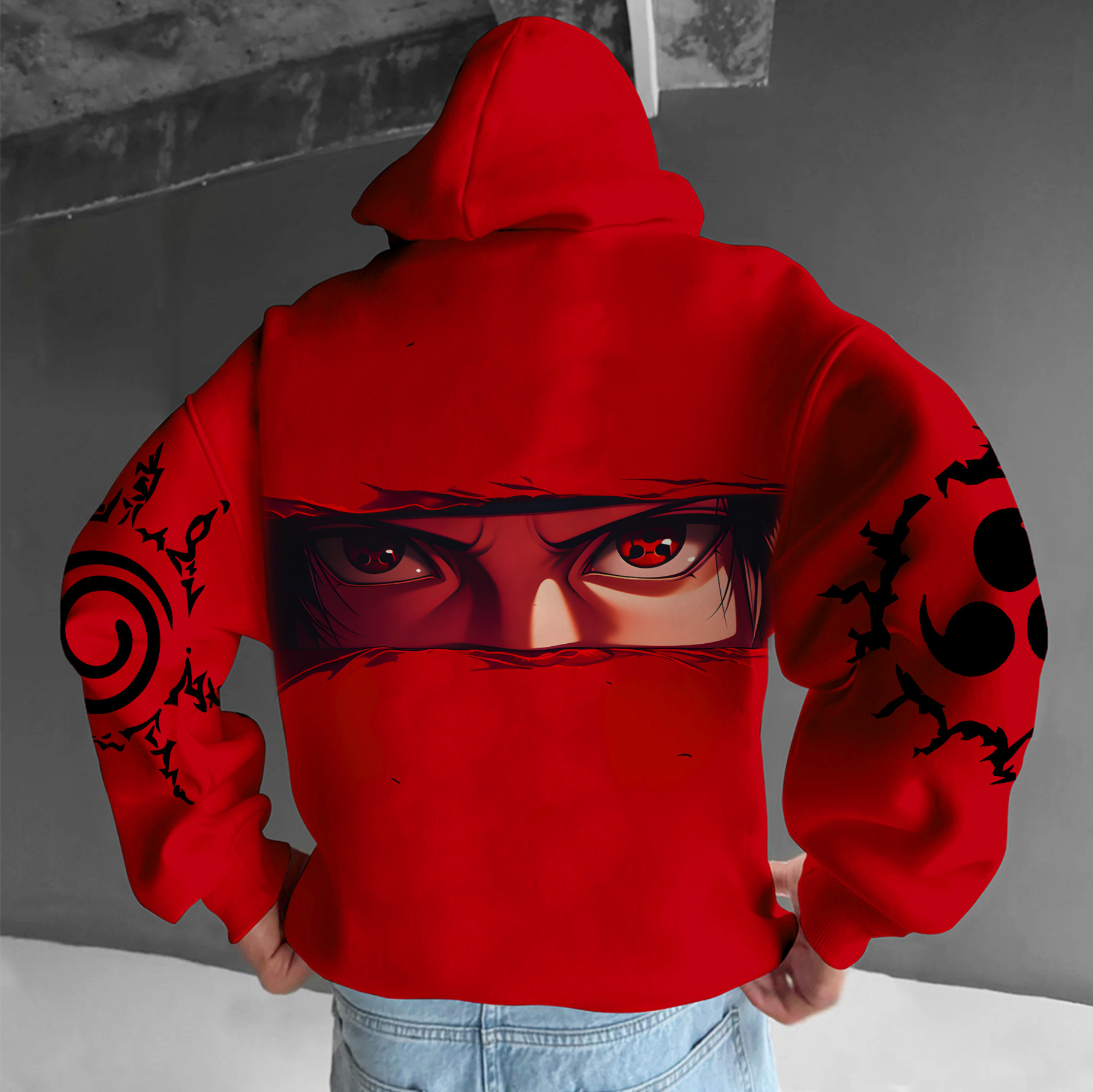 Unisex Anime Graphic Streetwear Vintage Hoodie-comicclothing