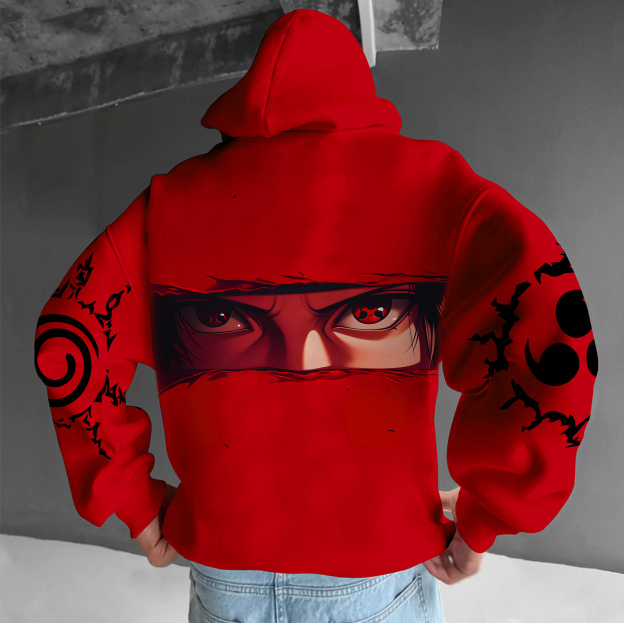 Unisex Anime Graphic Streetwear Vintage Hoodie-comicclothing