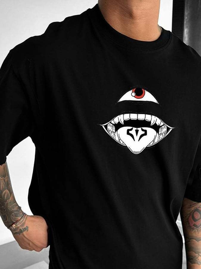 Unisex Anime Inspired Vintage T-Shirt