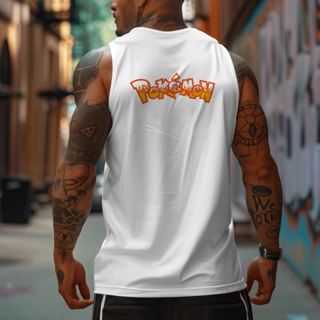 Unisex Anime Sleeveless Tank Top