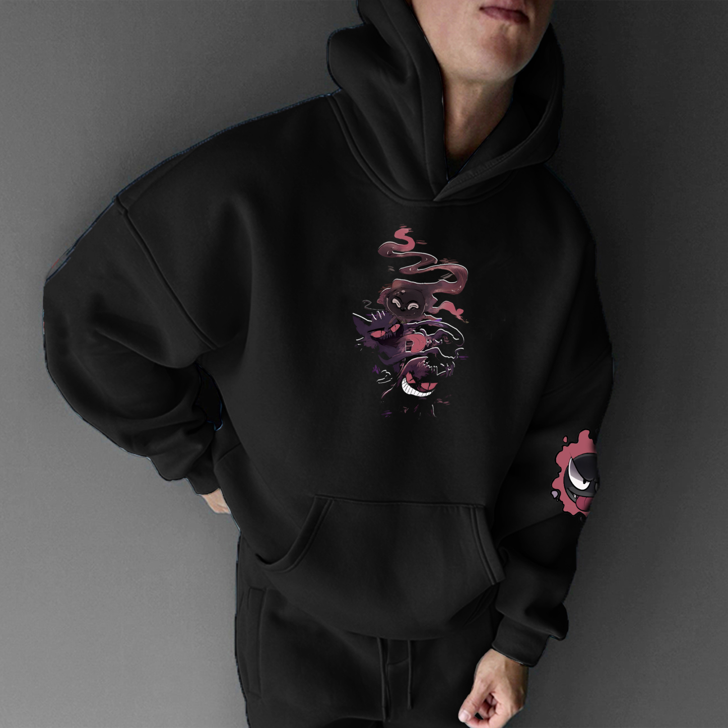 Unisex Anime Graphic Streetwear Vintage Hoodie