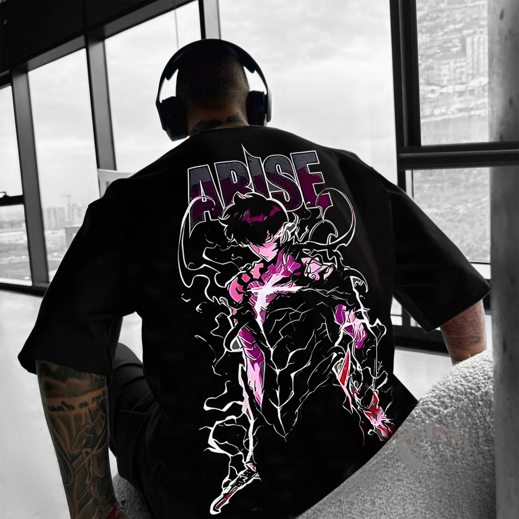 Unisex Anime Inspired Vintage T-Shirt