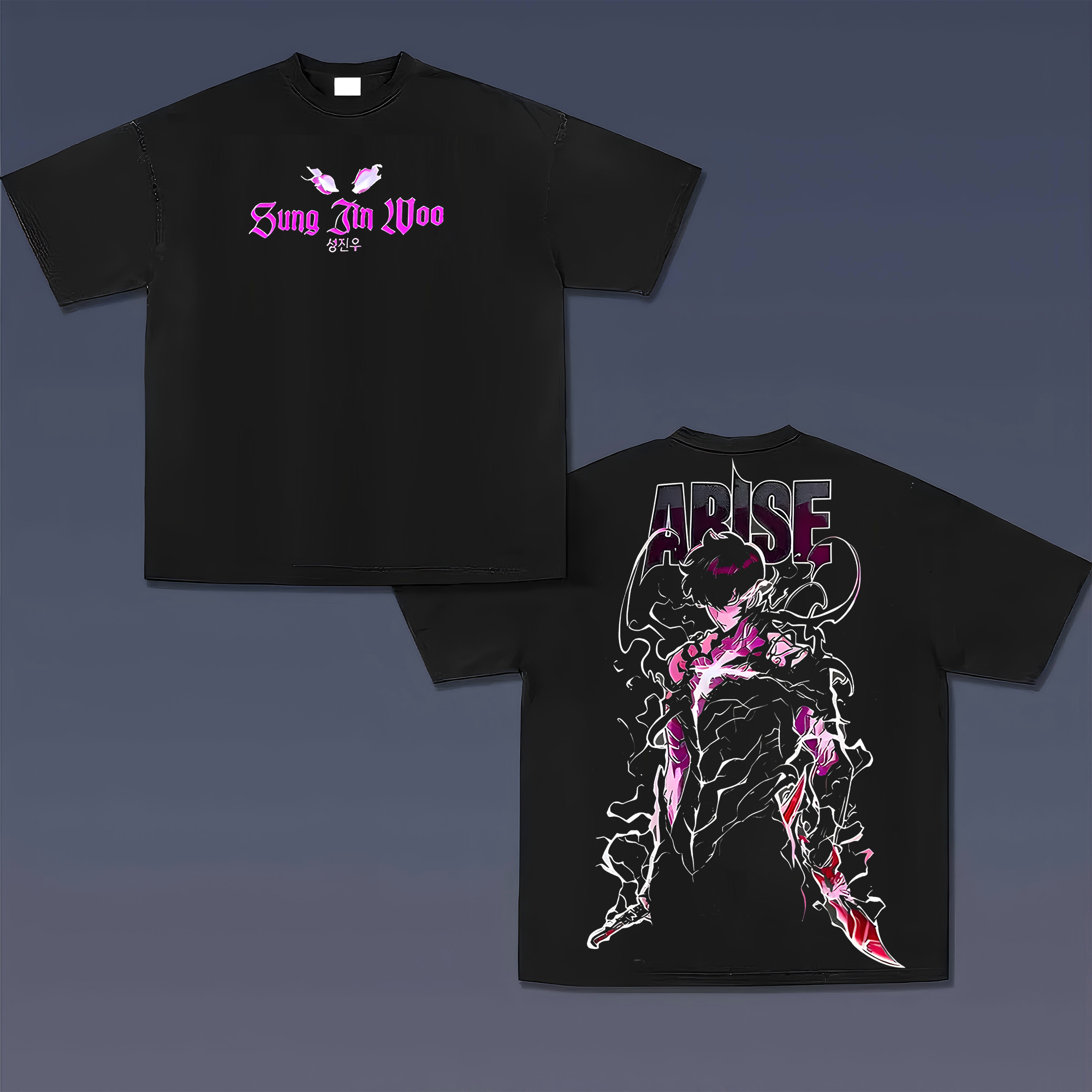 Unisex Anime Inspired Vintage T-Shirt