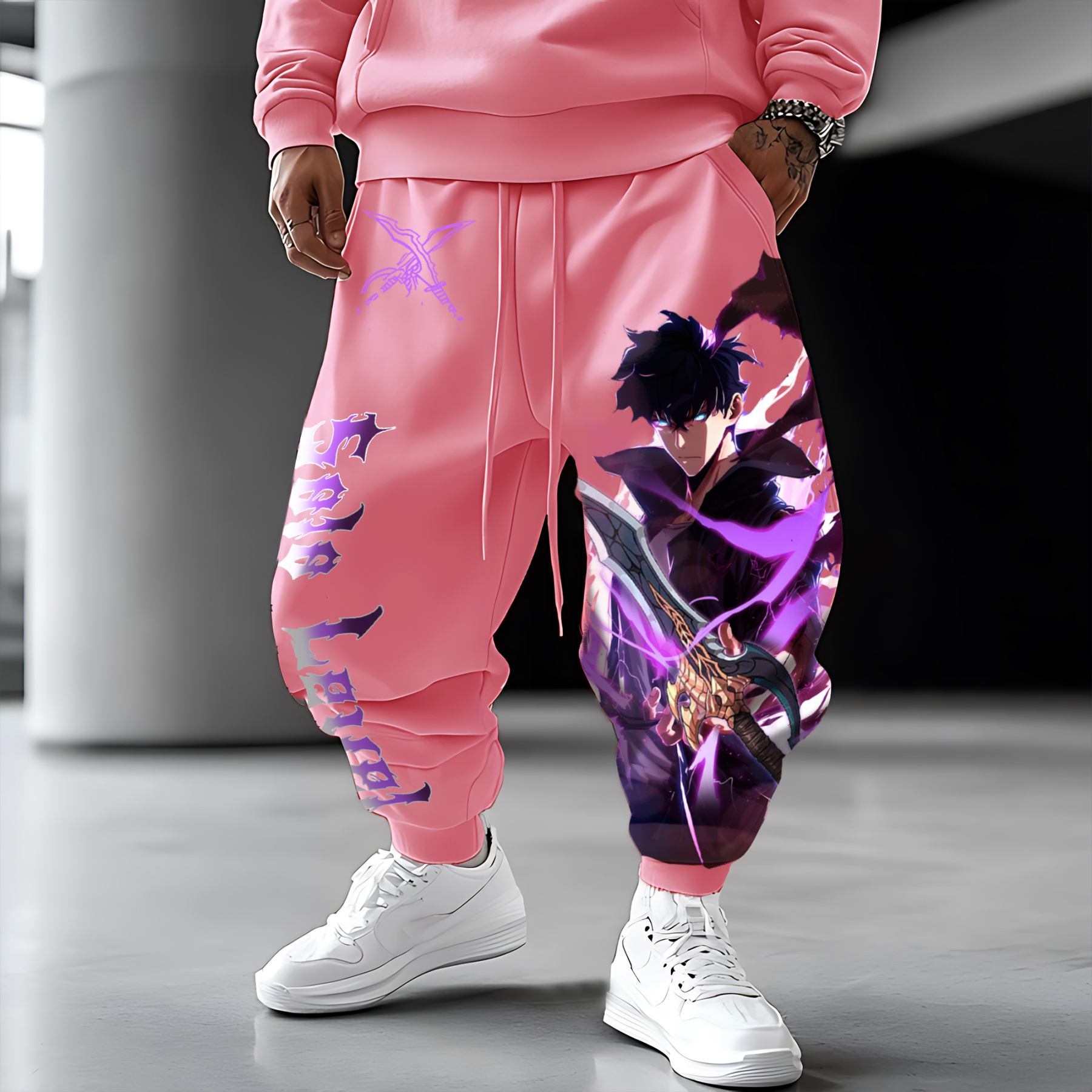Unisex “Solo Leveling” Casual Anime Streetwear Pants