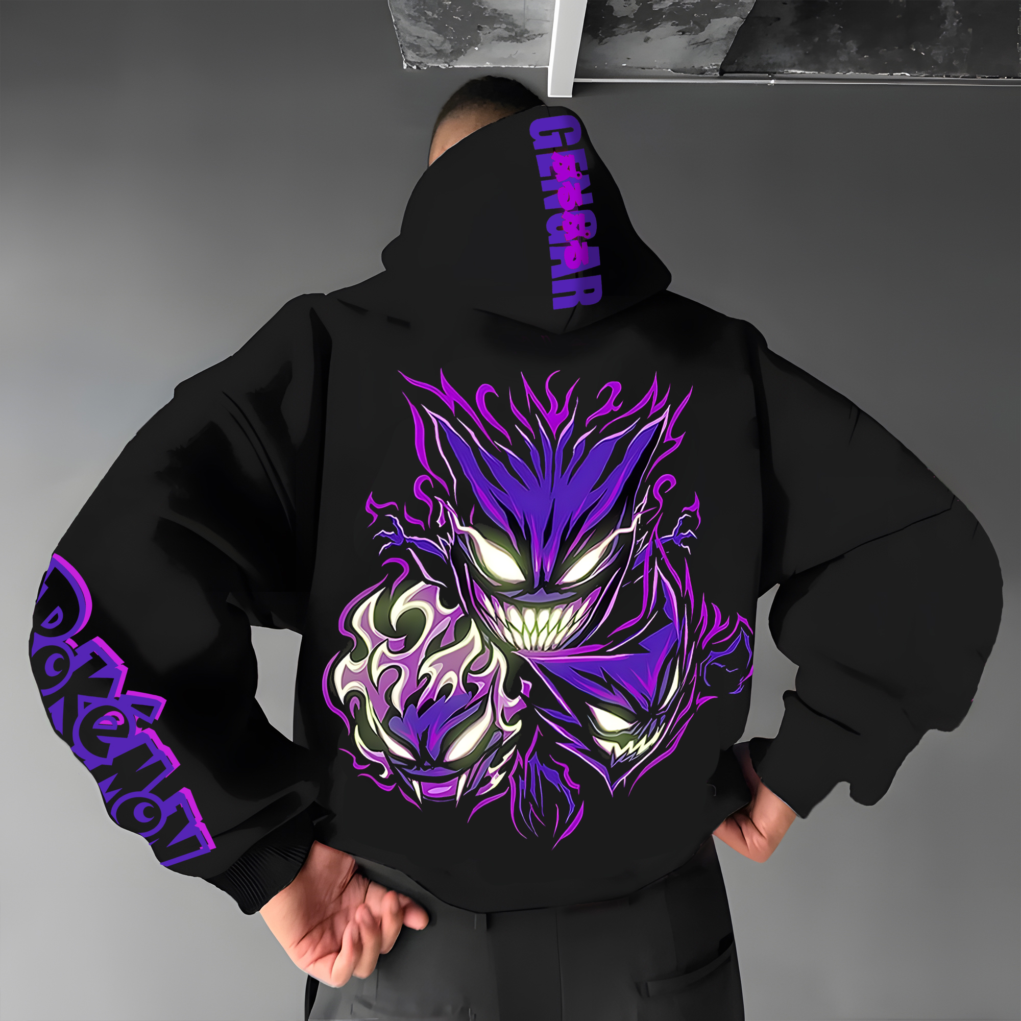Unisex Anime Graphic Streetwear Vintage Hoodie