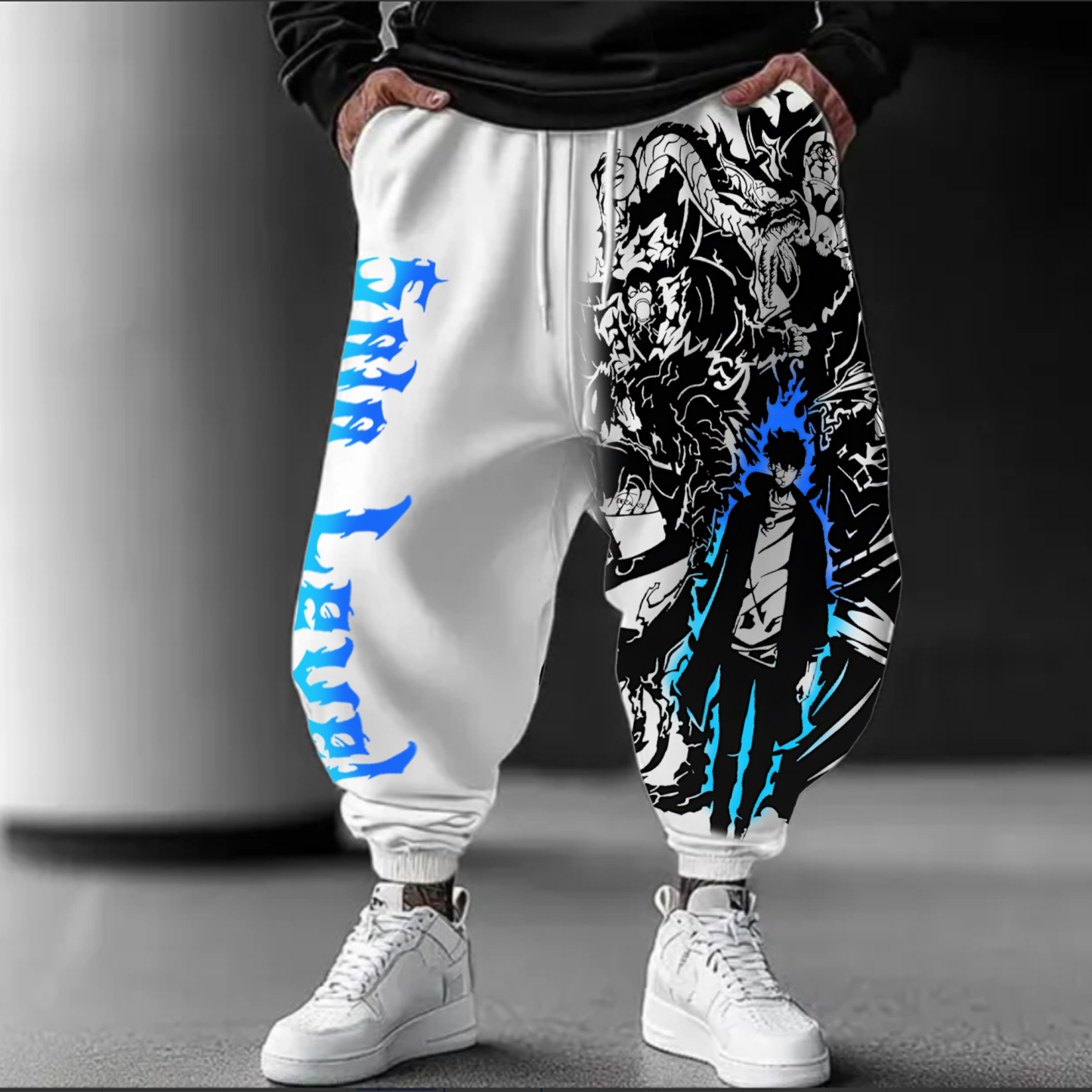 Unisex Casual Anime Streetwear Pants