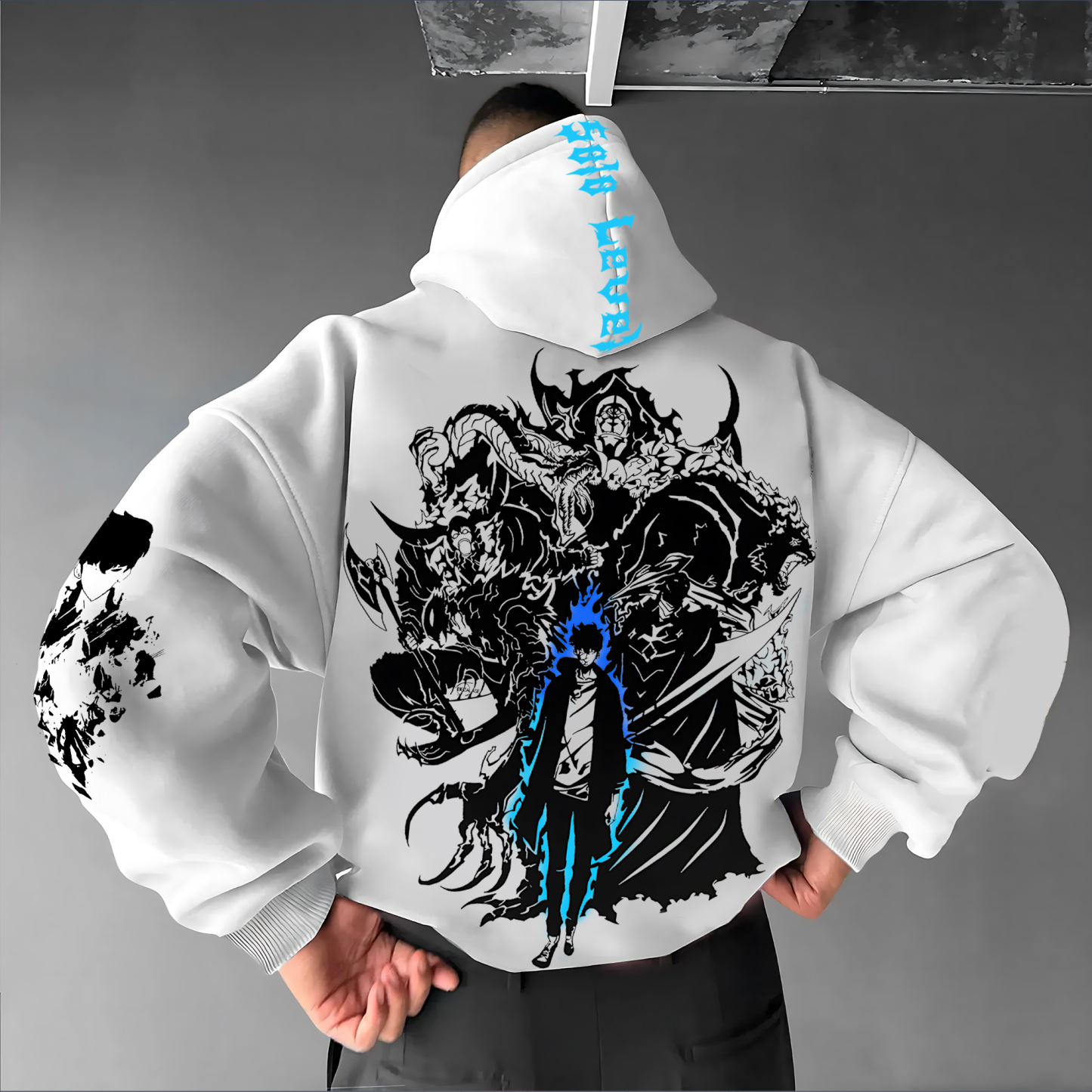 Unisex Anime Graphic Streetwear Vintage Hoodie