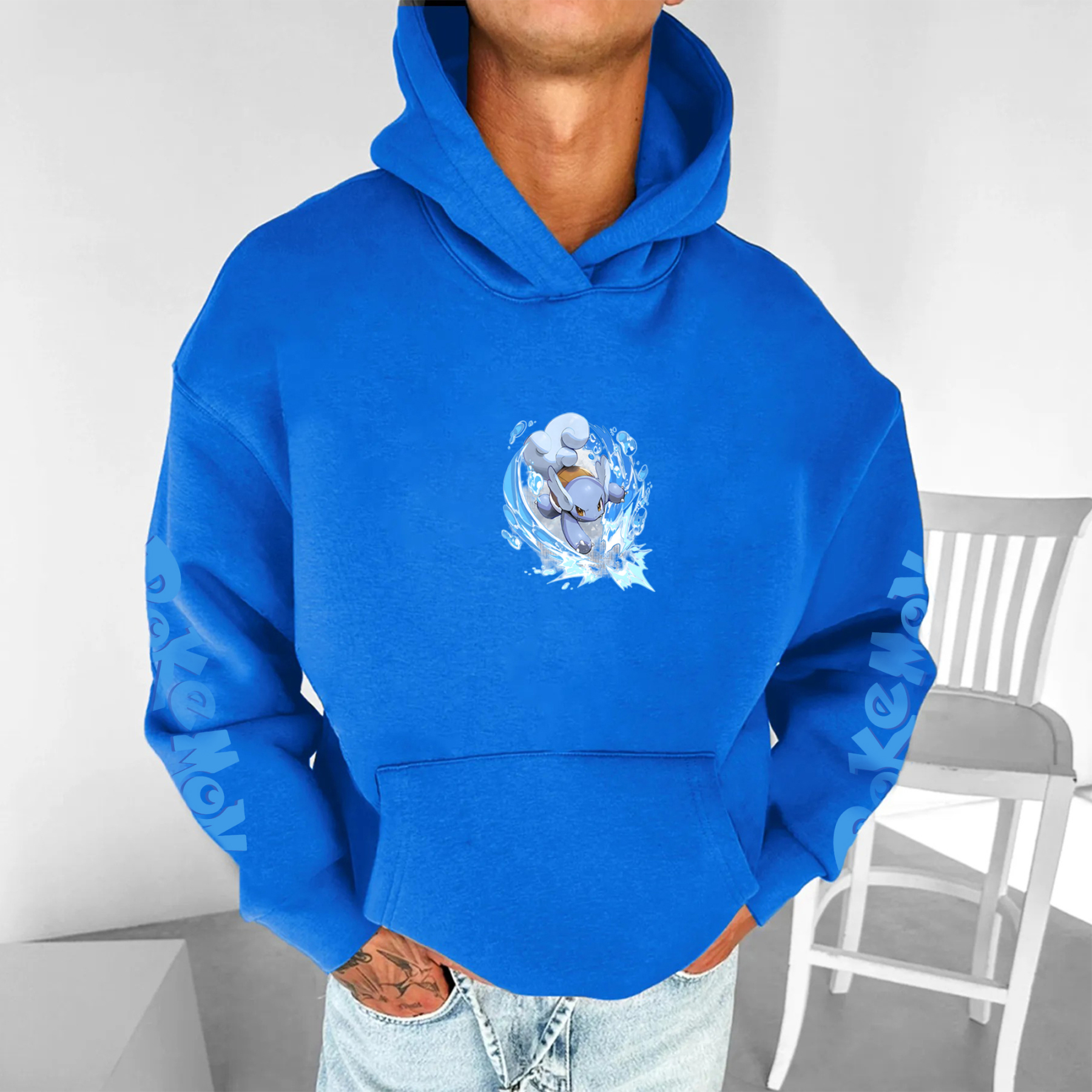 Unisex Anime Graphic Streetwear Vintage Hoodie