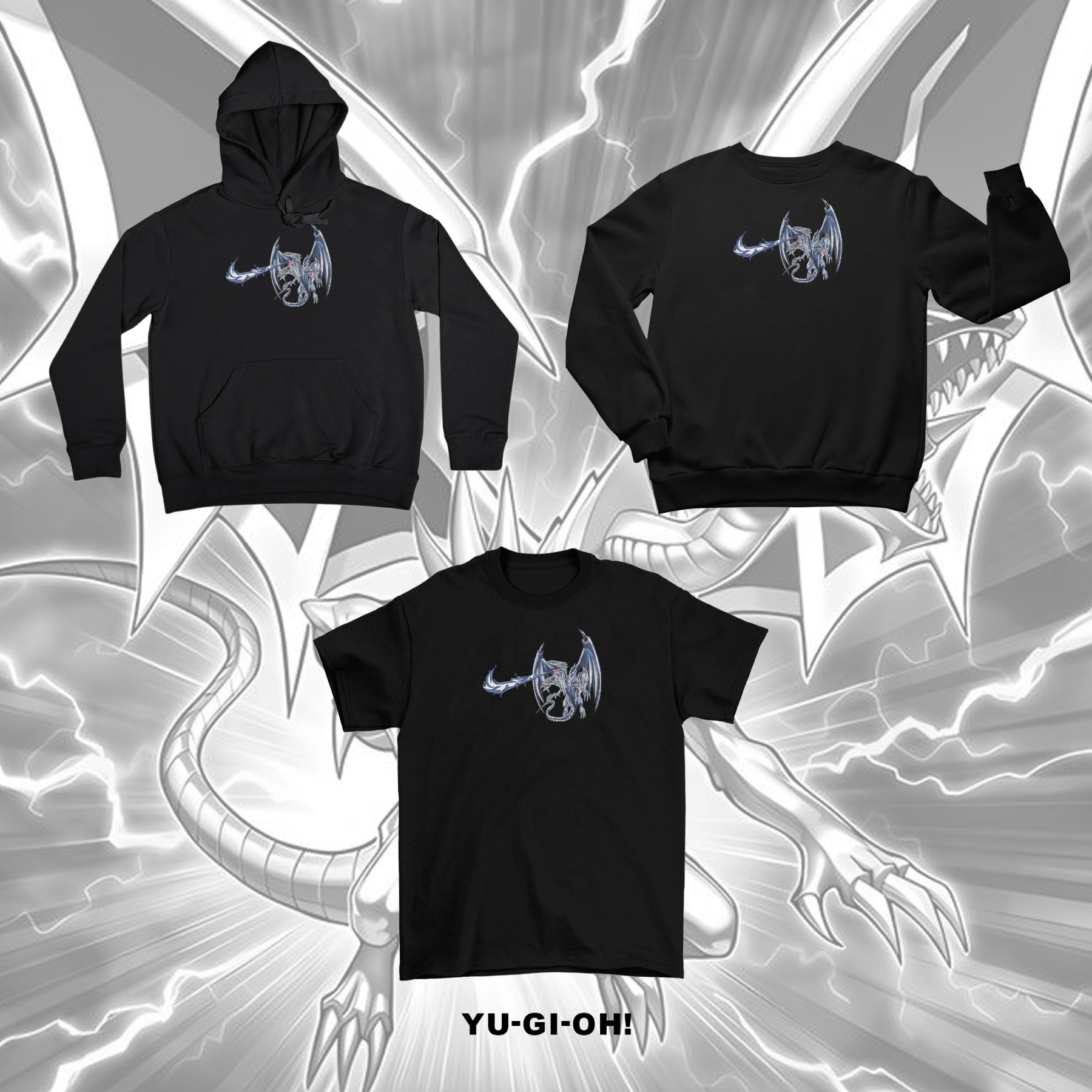 Unisex "Yu-Gi-Oh!" Anime Embroidered Top