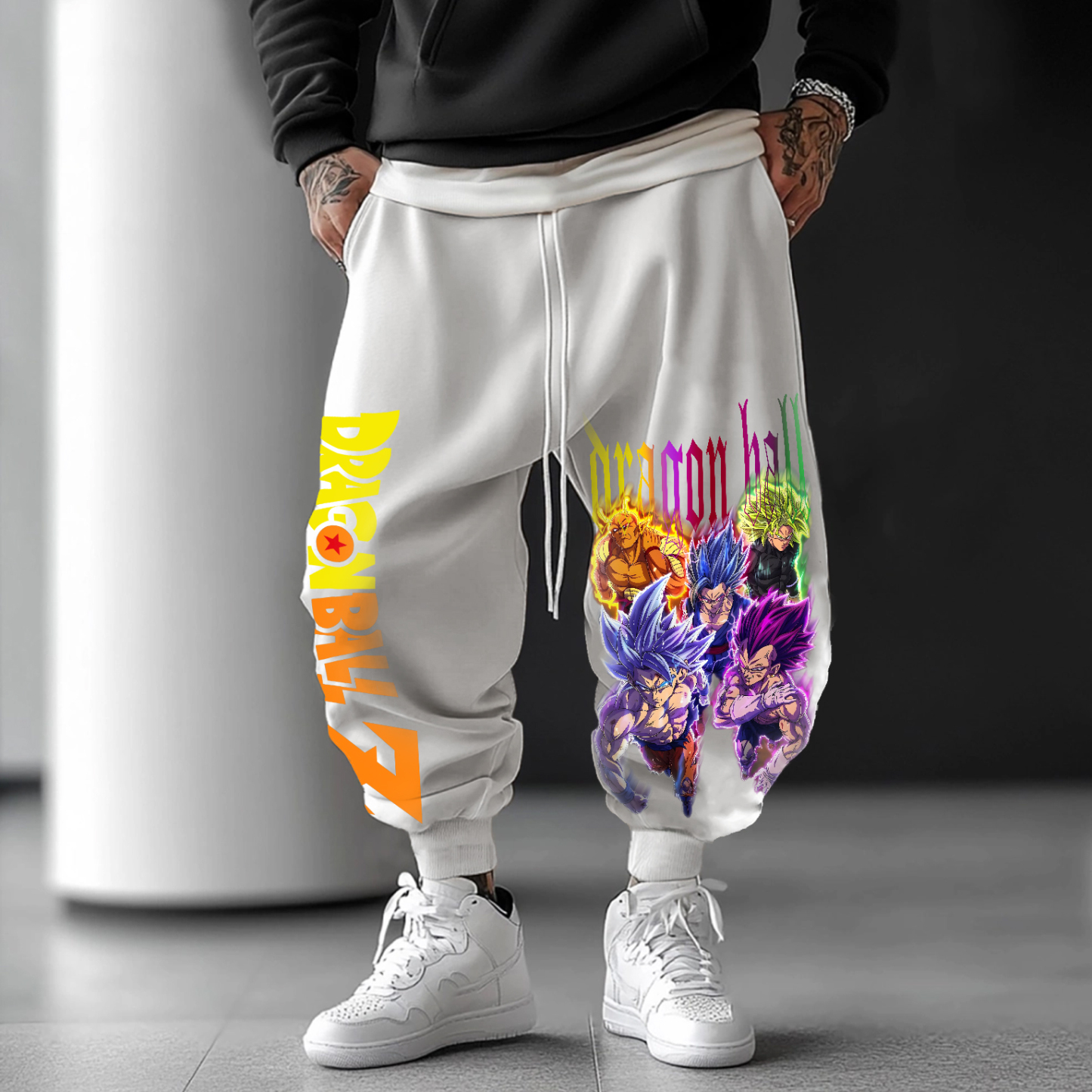 Unisex Casual Anime Streetwear Pants