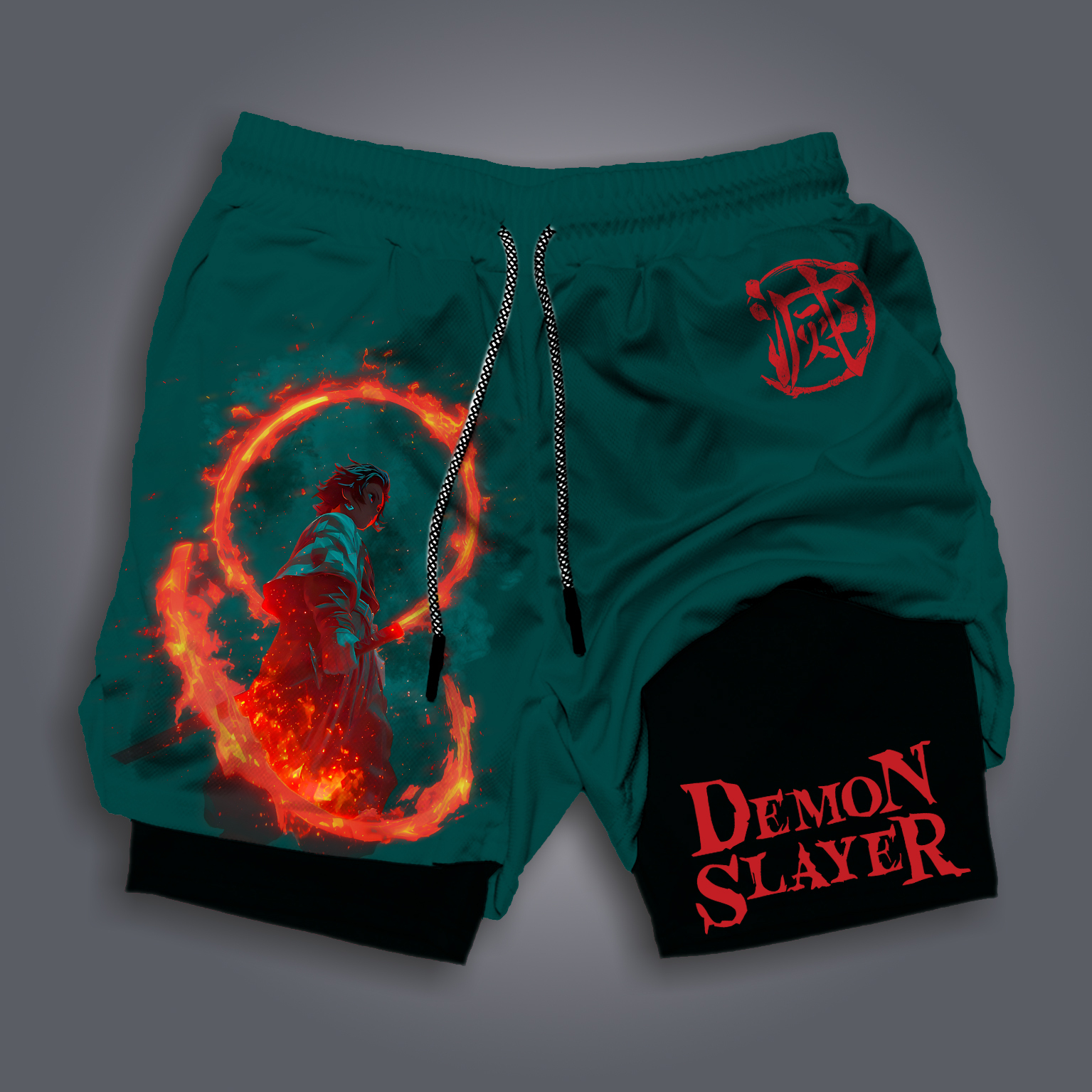 Unisex  “Demon Slayer” Casual Anime Streetwear Shorts-comicclothing