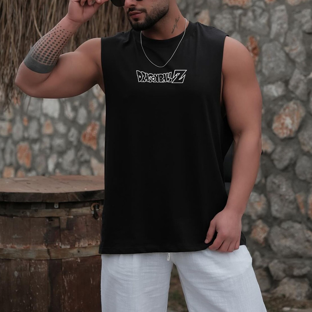 Unisex Anime Graphic Streetwear Vintage Gym Tank Top