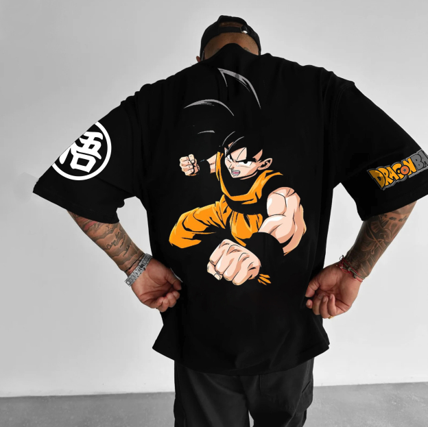 Unisex Anime Inspired Graphic Streetwear Vintage T-shirt