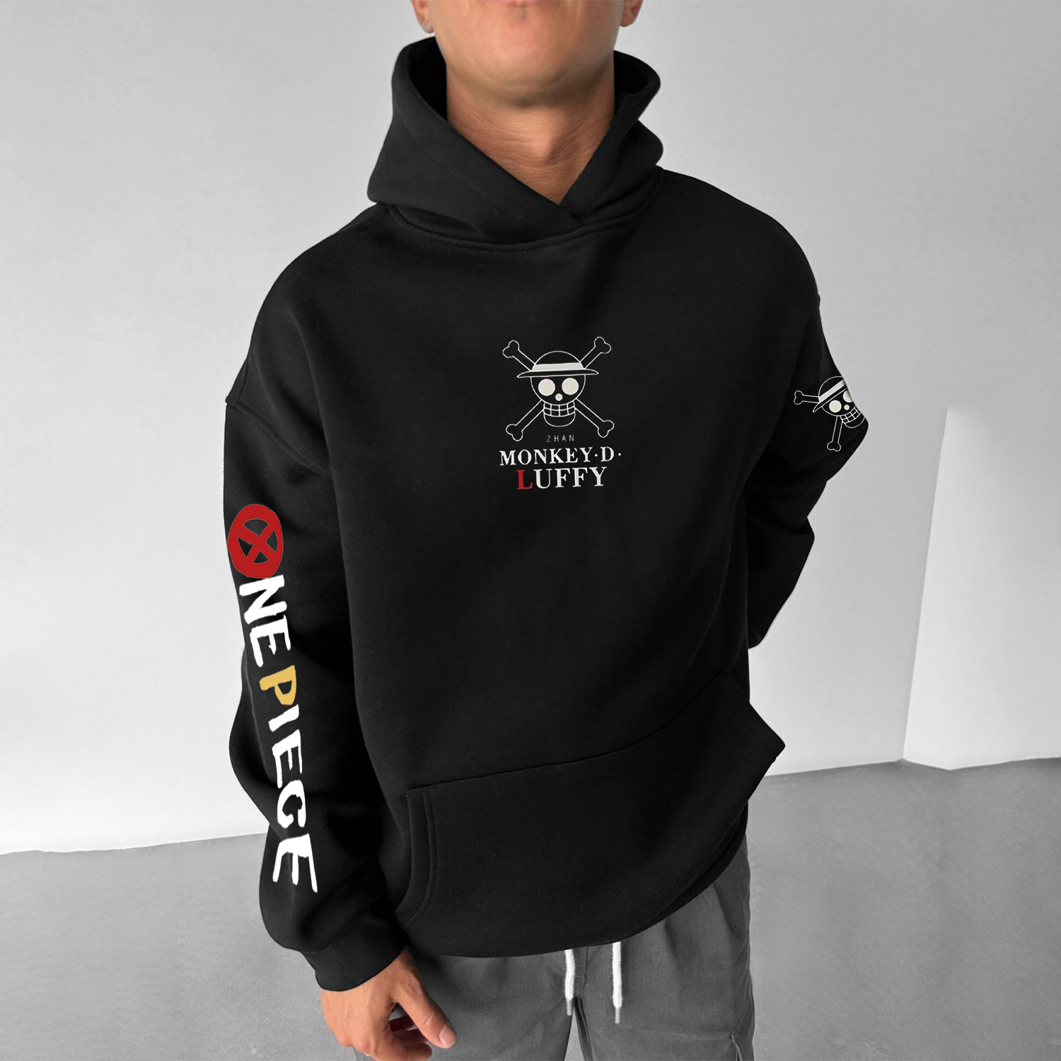 Universal Anime Lettering Design Hoodie-Anime x kingdom