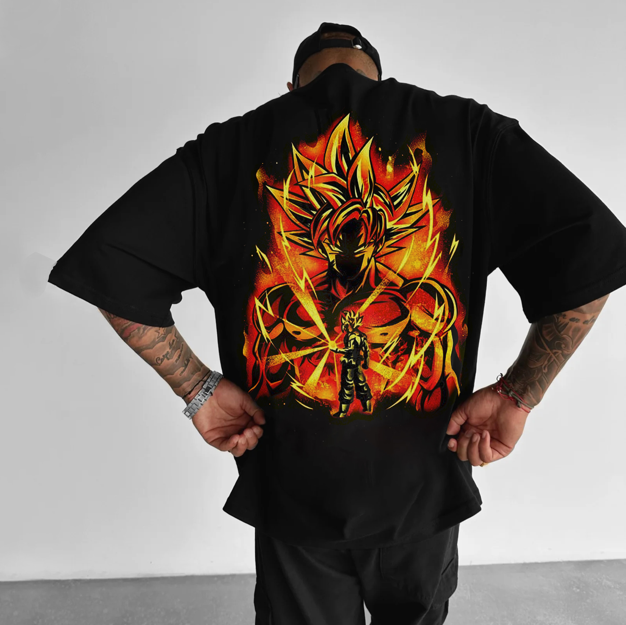 Unisex Anime Inspired Graphic Streetwear Vintage T-shirt