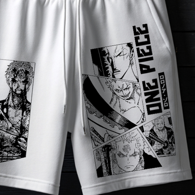 Anime-Inspired Graphic Shorts For Casual Wear-comicclothing