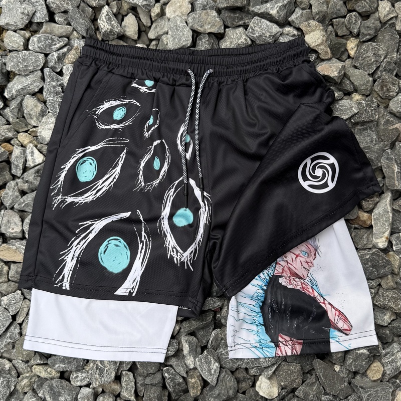 Anime Gym Performance Shorts-comicclothing