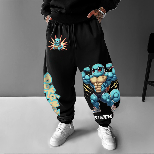 Unisex Casual Anime Streetwear Pants