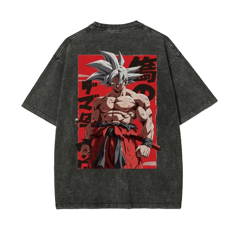 Vintage Washed Tee丨Dragon Ball