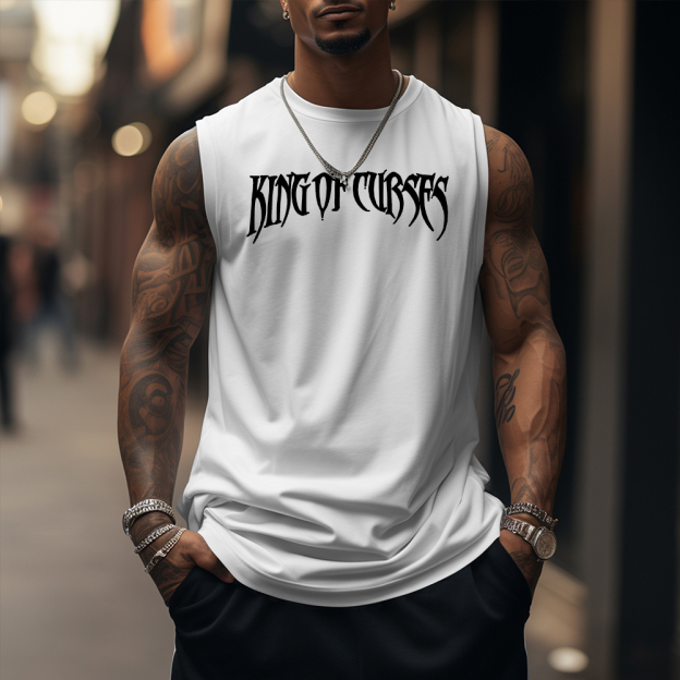 Casual Spells Fight Back Fitness Tank Top-comicclothing