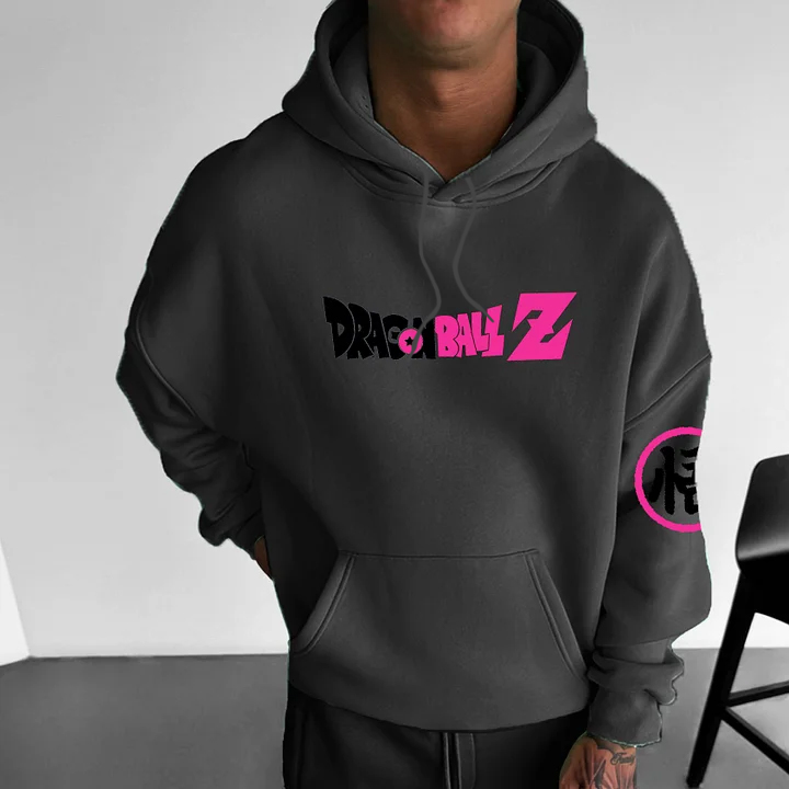 Unisex Anime Graphic Streetwear Vintage Hoodie