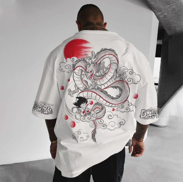 Unisex Anime Inspired Graphic Streetwear Vintage T-shirt
