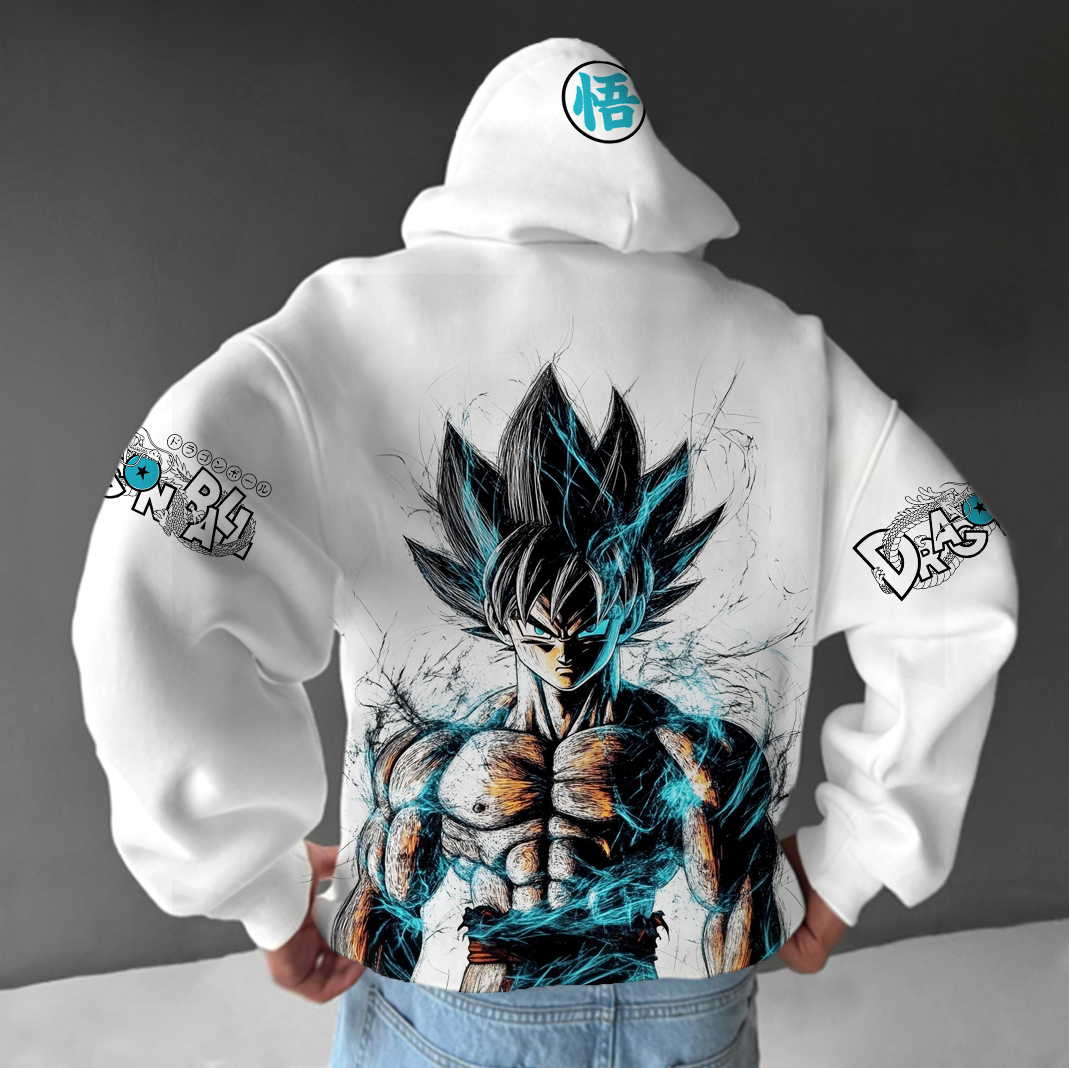 Unisex Anime Graphic Streetwear Vintage Hoodie