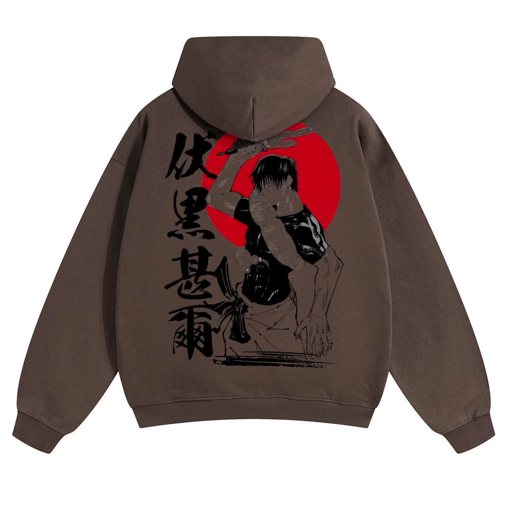 Unisex Casual Anime Print Hoodie