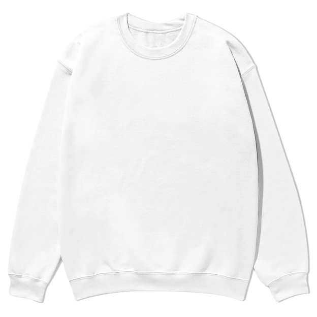 Unisex Oversized Anime  Print Crew Neck Sweatshirt