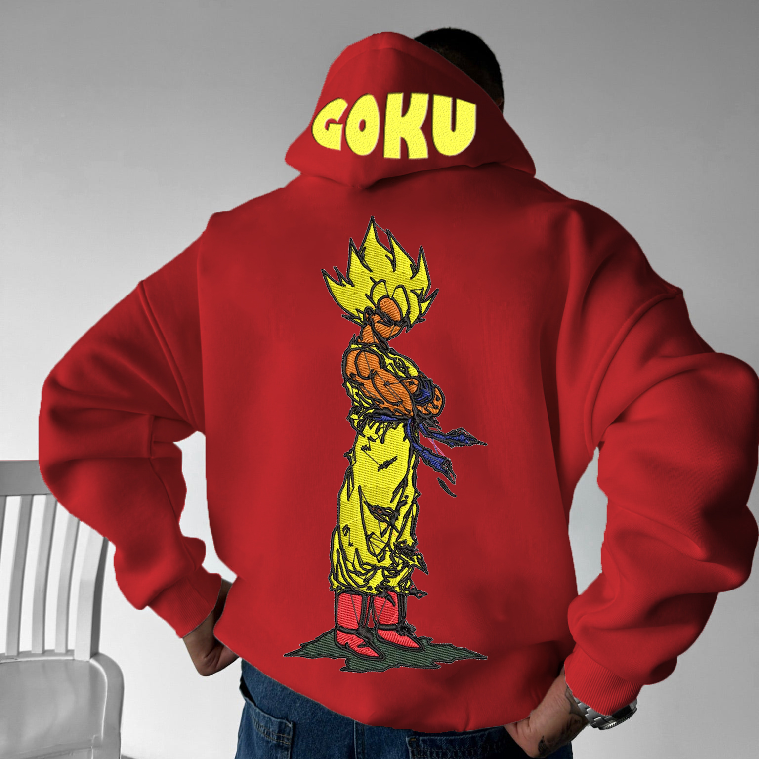 Unisex Anime Graphic Streetwear Vintage Hoodie