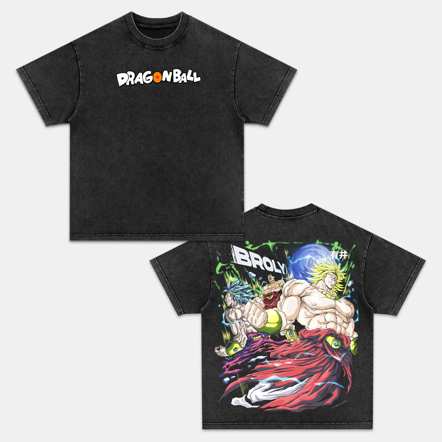 Unisex Anime Inspired Vintage T-Shirt-comicclothing