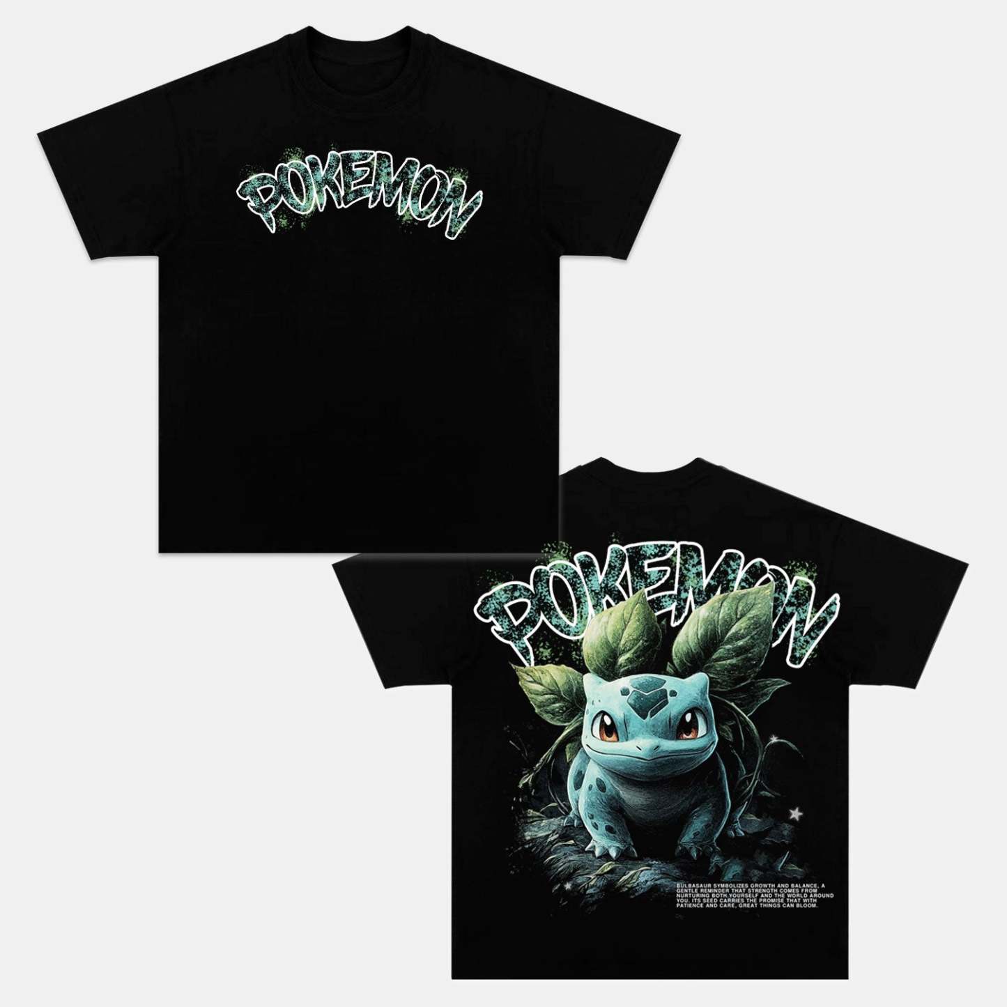 BULBASAUR VINTAGE OVERSIZED TEE丨POKÉMON-comicclothing