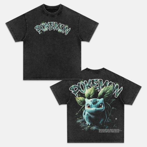 BULBASAUR VINTAGE OVERSIZED TEE丨POKÉMON-comicclothing